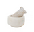 Mortar & Pestle - White 3"
