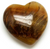 $12 Gemstone Heart - Tiger Eye
