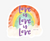 Sticker/Pura Vida - Love is Love Sticker/Pura Vida - Love is Love