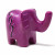 Elephant - Soapstone/Fuchsia Elephant - Soapstone/Fuchsia