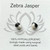 Gemstone Earrings - Zebra Jasper/Raw/Polished