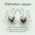 Gemstone Earrings - Dalmatian Jasper/Polished Raw Gemstone Earrings - Dalmatian Jasper/Polished Raw
