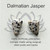 Gemstone Earrings - Dalmatian Jasper/Polished Raw Gemstone Earrings - Dalmatian Jasper/Polished Raw