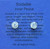 Gemstone Earrings - Sodalite/Raw/Polished Gemstone Earrings - Sodalite/Raw/Polished