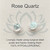 Gemstone Earrings - Rose Quartz/Polished Raw Gemstone Earrings - Rose Quartz/Polished Raw