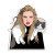 Sticker - Taylor w/ Cats