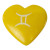 Zodiac Soapstone Heart - Gemini Zodiac Soapstone Heart - Gemini