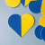 Sticker - Ukraine Flag Heart