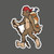 Sticker - Backpacking Bigfoot