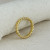 Ring/Gold - 2.5mm Cuban Chain Ring Ring/Gold - 2.5mm Cuban Chain Ring