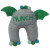 Tooth Fairy Pillow- Gray Monster