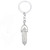 Key Chain - Point/White Howlite