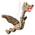 Wooden Hanging Flying Dragon