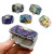 Pill Box w/ Mirror - Hummingbird