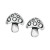 Earrings - Mushroom/Studs