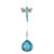 Crystal - Dragonfly w/ 20 mm Light Blue Crystal
