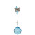 Crystal - Butterfly w/ 20mm Light Blue Crystal