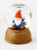 Gnome Water Globe 3.25"