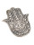 Incense Holder - Hamsa/Aluminum