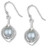 Earrings - Swirl Framed Round Pearl