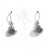 Earrings - Half Circle w/ Apatite