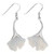 Earrings - Gingko Leaves w/ MOP