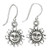 Earrings - Silver Smiling Sun