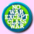 Button Pin - No War Except Class War