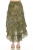 Skirt - Cinched Hip Drawstring Ruffle/Olive