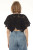 Crop Top - Crochet/Black