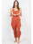 Slouchy Hemp Overalls - Clay