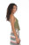Mandala Fringe Crochet Top - Sage