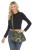 Purse - Mushroom Flower Print/Sage