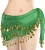 Belly Dancing Skirt - Dark Green