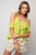 Shirt - Off Shoulder Top/Green Pear