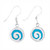 Earrings - Enamel Wave