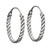Earrings/Hoop - Wide Wire Wrap