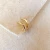 Earrings/Gold/Hoop - Clicker Artisan Style Hoop Earrings