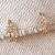 Earrings/Gold/Hoop - Starburst Mini Clicker Hoop Earrings