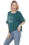 Sweater - Lunar Cat Oversize w/ Hood/Teal