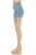 Shorts - Peace Sign/Drawstring/Blue