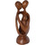 Wooden Embracing Family