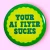 Button Pin - Your AI Flyer Sucks