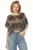 Scarf Top - Cottage Garden/Charcoal