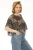 Scarf Top - Cottage Garden/Charcoal