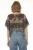 Scarf Top - Cottage Garden/Charcoal