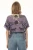 Scarf Top - Moonflower w/ Cats/Violet