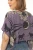 Scarf Top - Moonflower w/ Cats/Violet