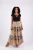 Skirt - Tiered Bohemian Maxi/Floral
