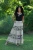 Skirt - Tiered Bohemian Maxi/Floral